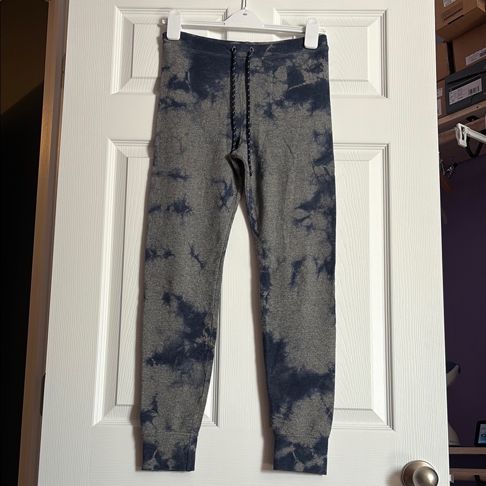 Sundry Tie-Dye Jogger Pants - Navy and Grey